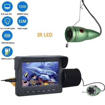 MAOTEWANG Video Fish Finder 4.3 Tuumainen IPS LCD-Näyttö 6KPL LED Night Vision-Kalastus Kameran Kit Talvi-Vedenalainen Jään Kalastus