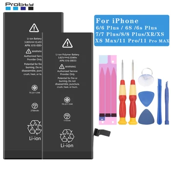 IPhone 6 6S Plus 7 8 Plus X Xs Max Xr 11 Pro Max Korkea Kapasiteetti Bateria Korvaavan Akun Varten iPhone6