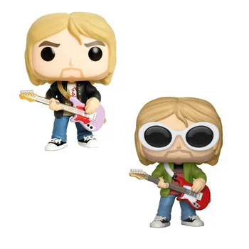 Rocks: Kurt Cobain Aurinkolasit 64 Vinyyli-Nukke Toiminta Kuva Leluja