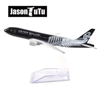 JASON TUTU 16cm Air New Zealand Boeing B777 Lentokone Malli Lentokone-Mallin konetta Diecast Metalli 1/400 Mittakaavan Lentokoneita Dropshipping