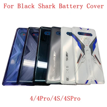 Alkuperäinen Akku Kansi Taka-Ovi Tapauksessa Asunto Xiaomi Musta Shark 4 4 Pro 4S 4S Pro takakansi Logo Vaihto-Osat