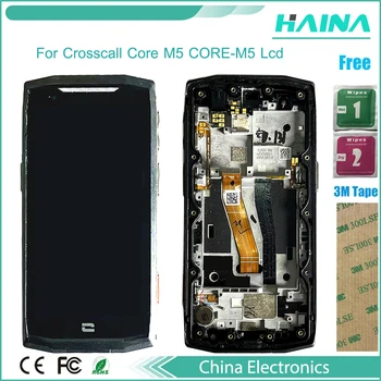 Runko Crosscall Core M5 LCD-Näyttö Ja kosketusnäytön Digitizer Kokoaminen Korvaaminen Matkapuhelin Tarvikkeet Työkalut