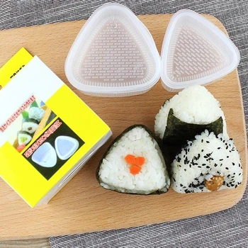 4KPL/Set DIY Sushi Hometta Onigiri Riisi Pallo Ruokaa Paina Kolmion Sushi Keittomahdollisuus Homeen Sushi Kit Japanilainen Keittiö Bento Tarvikkeet
