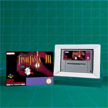Lopullinen Peli Fantasy III 3 - € - Versio RPG Peli, Kortti, Akku, Tallentaa, Jossa Vähittäiskaupan Laatikko