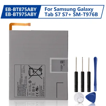 Korvaava Akku EB-BT975ABY EB-BT875ABY Samsung Galaxy Tab S7+ SM-T976B SM-T970 Galaxy Tab S7 SM-T875 Tabletti Akku