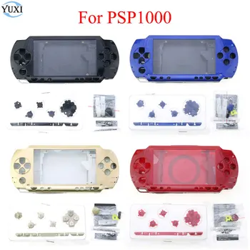 YuXi Koko Asunto Shell kotelon Kansi Vaihto PSP 1000 Painikkeet Kit & Ruuvit PSP1000 Konsoli