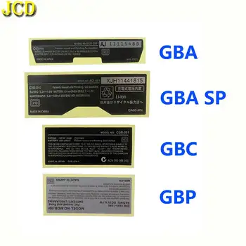 JCD 1KPL Uusi Lables Tarrat korvaa Gameboy Advance SP Väri GBA-GBC-GBA SP GBP pelikonsoli