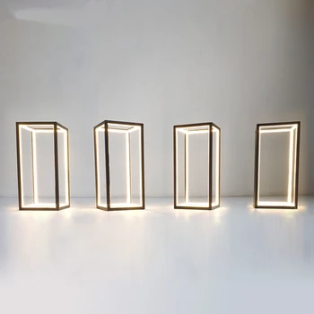 Moderni minimalistinen pöytävalaisin led-line-valaisimen Nordic creative ins tuulen makuuhuone vierellä Desk lamppu Kotiin Sisäuima-Deco-Valaisimet