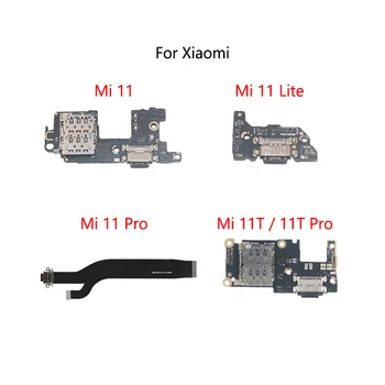 USB-Latauksen Dock-telakka Port-Liitäntään Jack Plug-Liitäntä Maksu Hallitus Flex-Kaapeli Xiaomi Mi 11 Pro 11T / 11 Lite