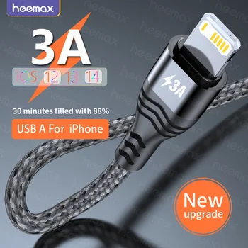 USB-Kaapeli iPhone 13 12 11 Pro Max XR XS 8 7 6 5 Plus Nopea Lataus Johto iPhone iPad Laturi latauskaapeli Johto