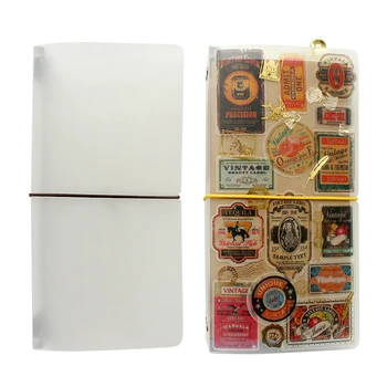 Traveler ' s notebook inset lisää tallennustilaa kirja Midori Planner sisäsivu täyteainetta paperit, PVC Kansi Vintage Paperitavarat Myymälä