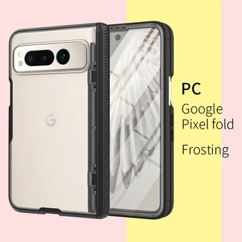 Google Pixel Kansi PC, Läpinäkyvä kuorrutus Puhelimen kotelo Pikselin Taita G9FPL Linssin Suojus Näytön kansi Shell