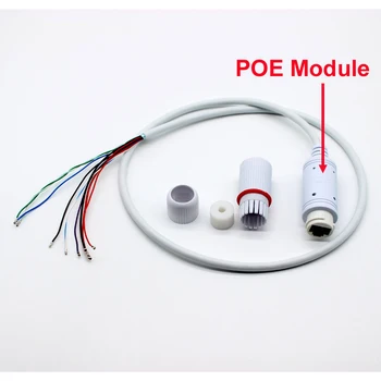 Sisäänrakennettu 48V POE-moduuli LAN-Kaapeli Säänkestävä POE Adapter Power over Ethernet varten CCTV IP-kamera hallituksen