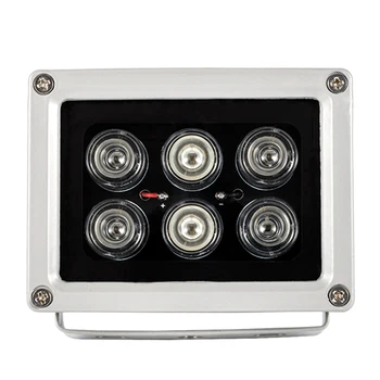 max 120m IR etäisyys 6 LED IR-Valot 850nm IR pimeänäkö CCTV Turvallisuus Kameran Täytä Valo IR infrapuna Valonlähteet lamppu