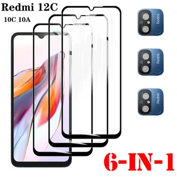 redmi 12c suojaava lasi xiaomi redmi 12c lasit xiomi punainen mi 12 C 10 C 10 A redmi12c screen protector redmi12 c lasi redmi 12 c