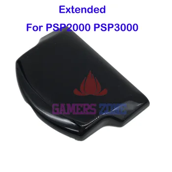 Musta Valkoinen Ohut Extended Akku Ovi Takaisin Kattaa Tapauksessa Sony PSP 3000 2000