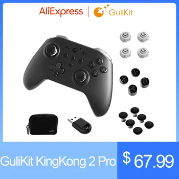 GuliKit KingKong 2 Ohjain NS09 Ei Drifting Langaton Bluetooth-Peliohjain Nintendo Vaihtaa Windows Android iOS, macOS