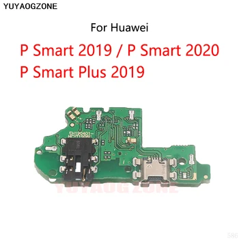 USB-Latauksen Dock-telakka Port-Liitäntään Jack-Liitin Maksu Hallitus Flex-Kaapeli Huawei P-Smart Plus 2019 / S Smart 2020
